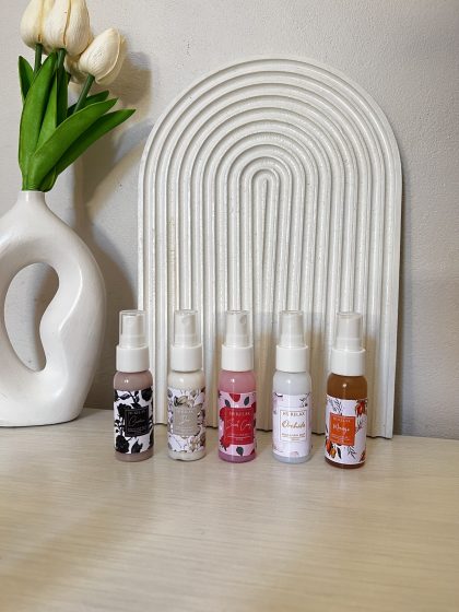 Mini pack brume 
معطرات الجسم والشعر 🌸💐🍭🥀🍓✨